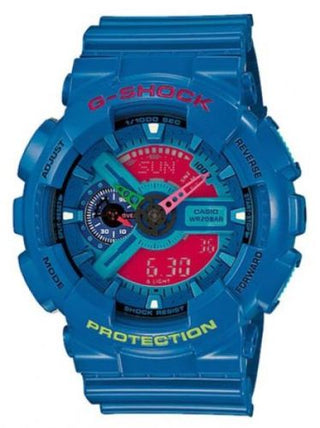 Casio - GA-110HC-2A  GA-110HC-2A Blue Negative