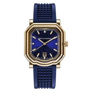 Gerald Charles - GC2.0-RG-01  Maestro 2.0 Ultra Thin Rose Gold / Blue