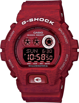 Casio - GD-X6900HT-4  GD-X6900HT-4 Heathered Red