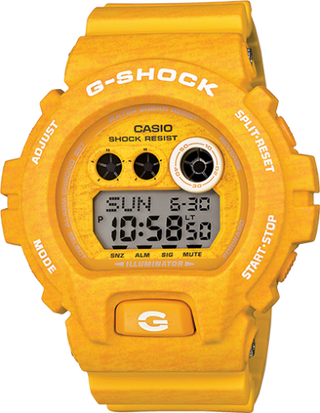 Casio - GD-X6900HT-9  GD-X6900HT-9 Heathered Yellow