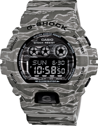 Casio - GD-X6900CM-8  GD-X6900CM-8 Grey Tiger Camo