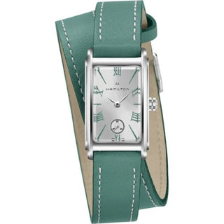 Hamilton - H11221852  Ardmore Quartz 18.7 Stainless Steel / Silver - Light Green