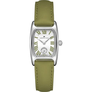 Hamilton - H13321813  Boulton Quartz Small Second Medium Stainless Steel / Macaron - Pistacchio