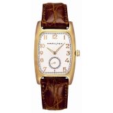 Hamilton - H13431553  Boulton Quartz Small Second Yellow Gold / Silver