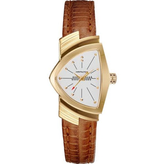 Hamilton - H24101511  Ventura Quartz 24 Yellow Gold / Silver