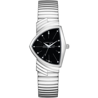 Hamilton - H24411232  Ventura Gents Stainless Steel / Black / Bracelet