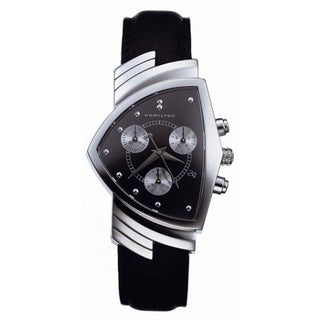 Hamilton - H24412732  Ventura Chrono Quartz 32.3 Stainless Steel / Black