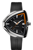 Hamilton Ventura Gents Stainless Steel / Black (H24551331)