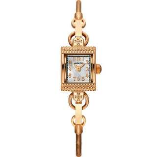 Hamilton - H31241113  Lady Hamilton Vintage Quartz Red Gold / MOP