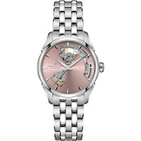 Hamilton Jazzmaster Skeleton Auto 40 Stainless Steel / White (H32215170)