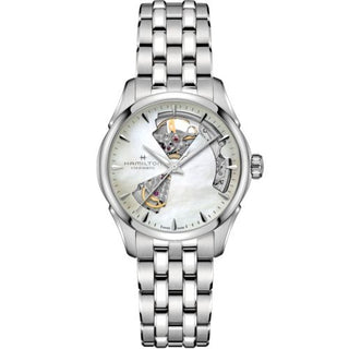 Hamilton - H32215190  Jazzmaster Open Heart 36 Stainless Steel / MOP / Bracelet