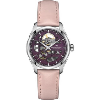 Hamilton - H32265801  Jazzmaster Skeleton Lady Auto 36 Stainless Steel / Purple