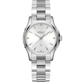 Hamilton - H32315111  Jazzmaster Viewmatic Auto 34 Stainless Steel / Silver - Diamond / Bracelet