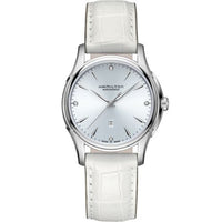 Hamilton Jazzmaster Viewmatic Auto 34 Stainless Steel / Silver - Diamond / Bracelet (H32315842)