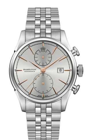 Hamilton - H32416181  Spirity of Liberty Chronograph Automatic Gold Bracelet