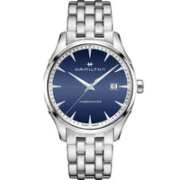 Hamilton Jazzmaster Quartz Stainless Steel / Blue / Bracelet (H32451141)