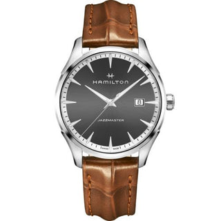 Hamilton - H32451581  Jazzmaster Quartz 40 Stainless Steel / Grey