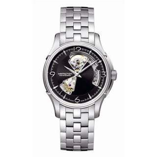 Hamilton - H32565135  Jazzmaster Open Heart 40 Stainless Steel / Black / Bracelet