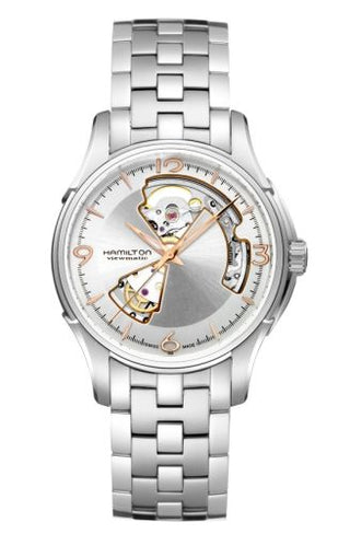 Hamilton - H32565155  Jazzmaster Open Heart 40mm Silver Dial Bracelet