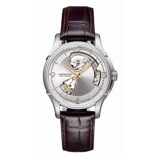 Hamilton - H32565555  Jazzmaster Open Heart 40mm Silver Dial