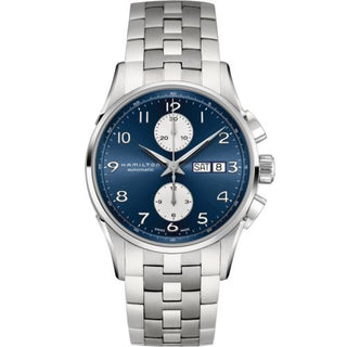 Hamilton - H32576141  Jazzmaster Maestro Chronograph 41 Stainless Steel / Blue / Bracelet