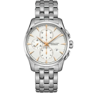 Hamilton - H32586111  Jazzmaster Auto Chrono 42 Stainless Steel / Silver / Bracelet