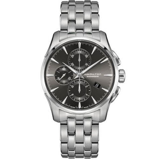 Hamilton - H32586181  Jazzmaster Auto Chrono 42 Stainless Steel / Grey / Bracelet