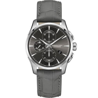 Hamilton - H32586881  Jazzmaster Auto Chrono 42 Stainless Steel / Grey