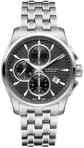 Hamilton - H32596131  Jazzmaster Automatic Chronograph 42 Stainless Steel / Black / Bracelet