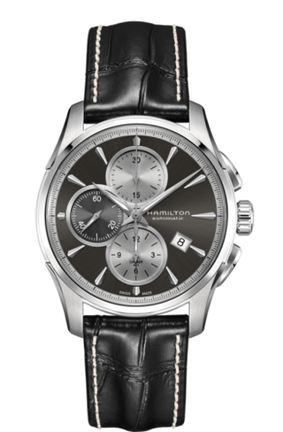 Hamilton - H32596781  Jazzmaster Auto Chrono 42 Stainless Steel / Grey