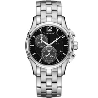 Hamilton - H32612131  Jazzmaster Chrono Quartz 42 Stainless Steel / Black / Bracelet