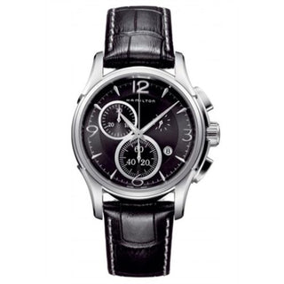 Hamilton - H32612735  Jazzmaster Chrono Quartz 42 Stainless Steel / Black