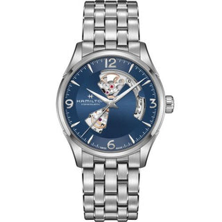 Hamilton - H32705141  Jazzmaster Open Heart 42 Stainless Steel / Blue / Bracelet