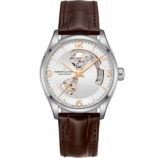 Hamilton - H32705551  Jazzmaster Open Heart 42 Stainless Steel / Silver