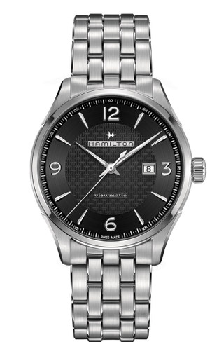 Hamilton - H32755131  Jazzmaster Viewmatic Auto 44 Stainless Steel / Black / Bracelet