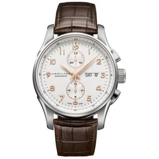 Hamilton - H32766513  Jazzmaster Maestro Chronograph 45 Stainless Steel / White