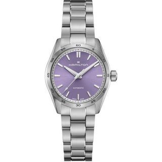 Hamilton - H36105170  Jazzmaster Performer Auto 34 Stainless Steel / Purple / Bracelet