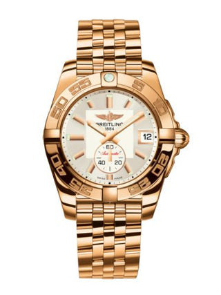 Breitling - H3733012.G714.376H  Galactic 36 Automatic Rose Gold / Stratus Silver / Bracelet