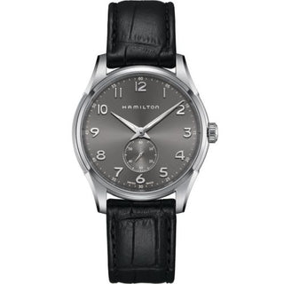 Hamilton - H38411783  Jazzmaster Thinline Small Second Quartz Stainless Steel / Grey