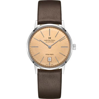 Hamilton Intra-Matic 38 Rose Gold / Grey (H38455501)