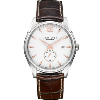 Hamilton - H38655515  Jazzmaster Small Second Auto 43 Stainless Steel / White