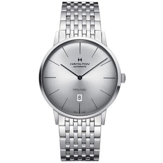 Hamilton - H38755151  Intra-Matic 42 Stainless Steel / Silver / Bracelet