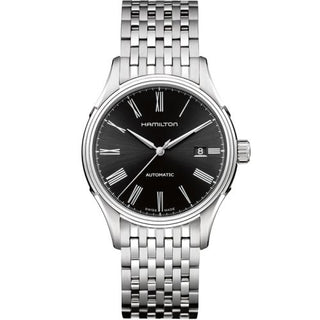 Hamilton - H39515134  Valiant Auto 40 Stainless Steel / Black / Bracelet