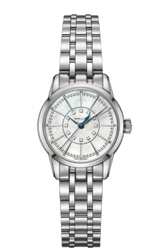 Hamilton - H40311191  Railroad Lady 28 Quartz Stainless Steel / MOP / Bracelet