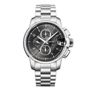 Hamilton - H40616135  Railroad 46 Chrono Stainless Steel / Black / Bracelet