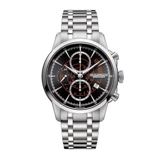 Hamilton - H40656131  Railroad 44 Chrono Stainless Steel / Black / Bracelet