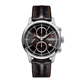 Hamilton - H40656731  Railroad 44 Chrono Stainless Steel / Black