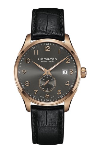 Hamilton - H42575783  Jazzmaster Maestro Small Seconds Pink Gold / Grey