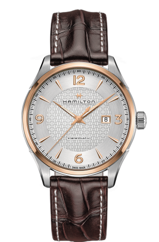 Hamilton - H42725551  Jazzmaster Viewmatic Auto 44 Stainless Steel - Rose Gold / Silver