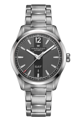 Hamilton - H43515135  Broadway Day Date Automatic Steel / Grey / Bracelet